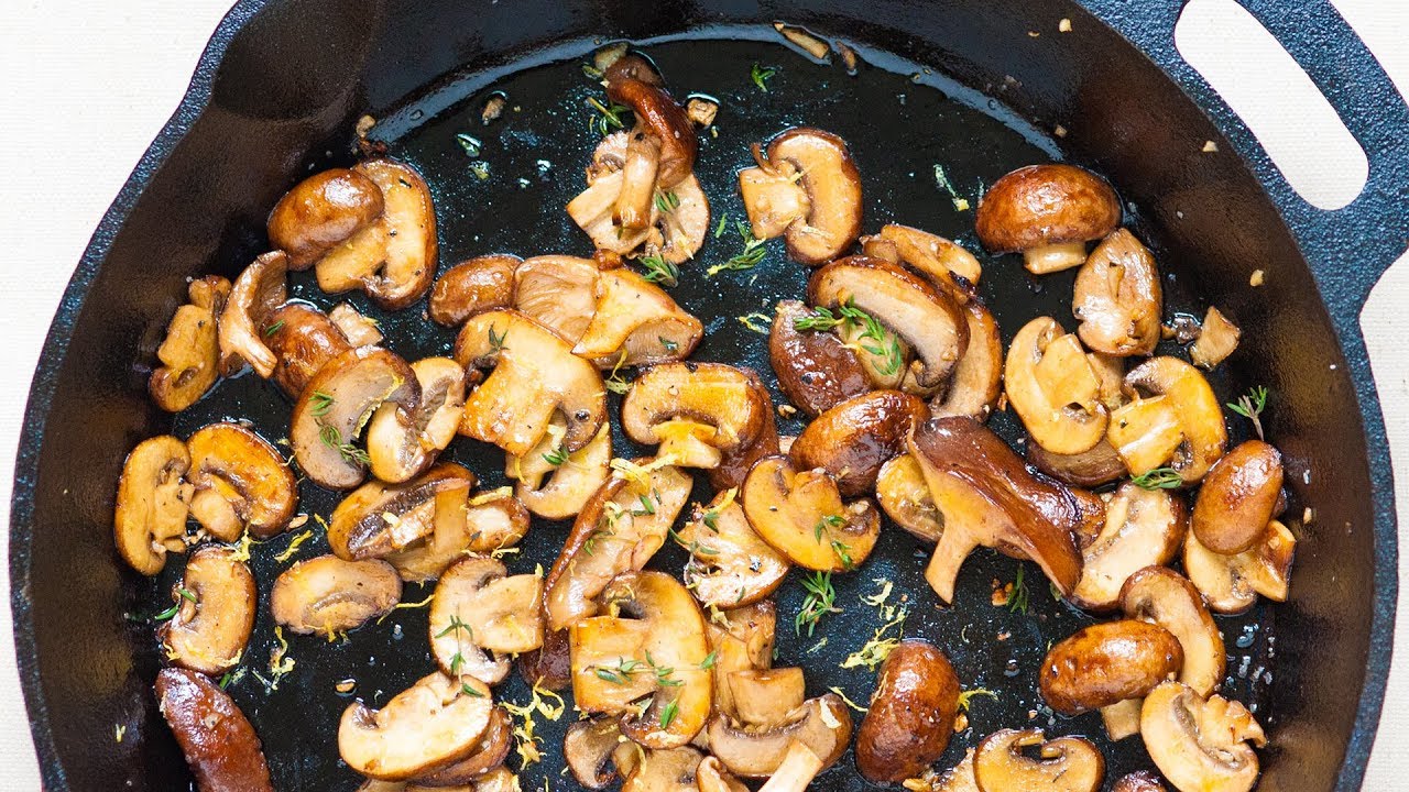 Delicious Sautéed Mushrooms Dish