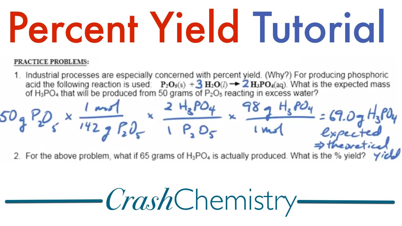 Understanding Percent Yield