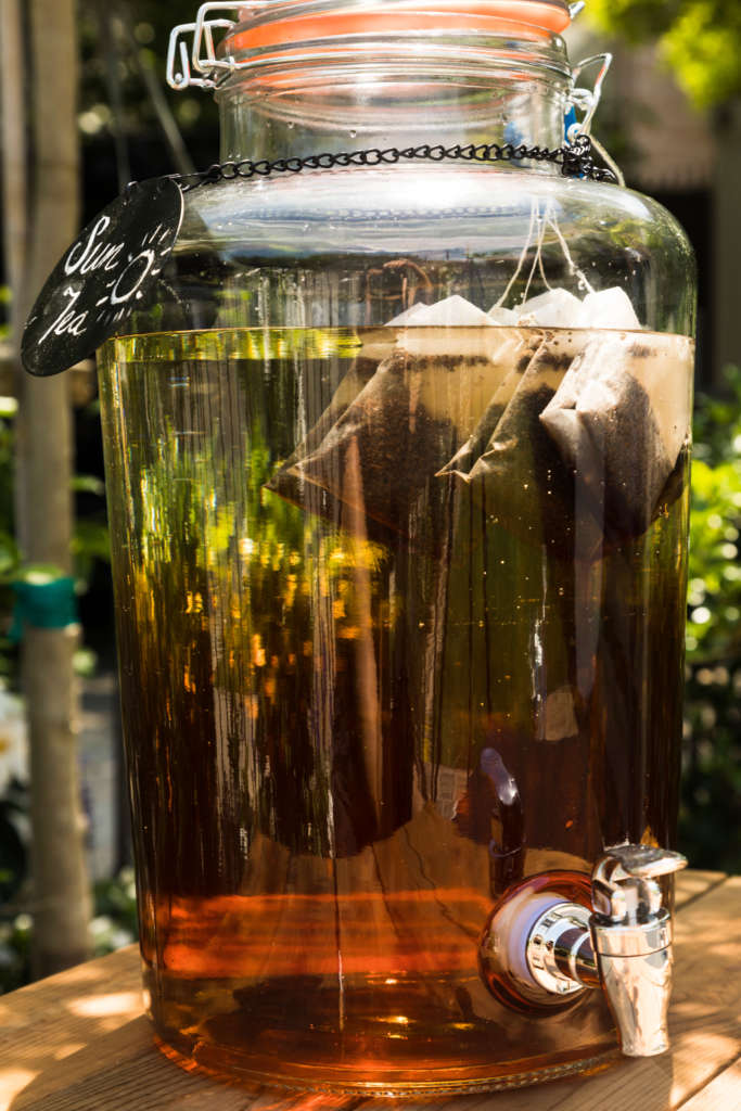 Making Sun Tea