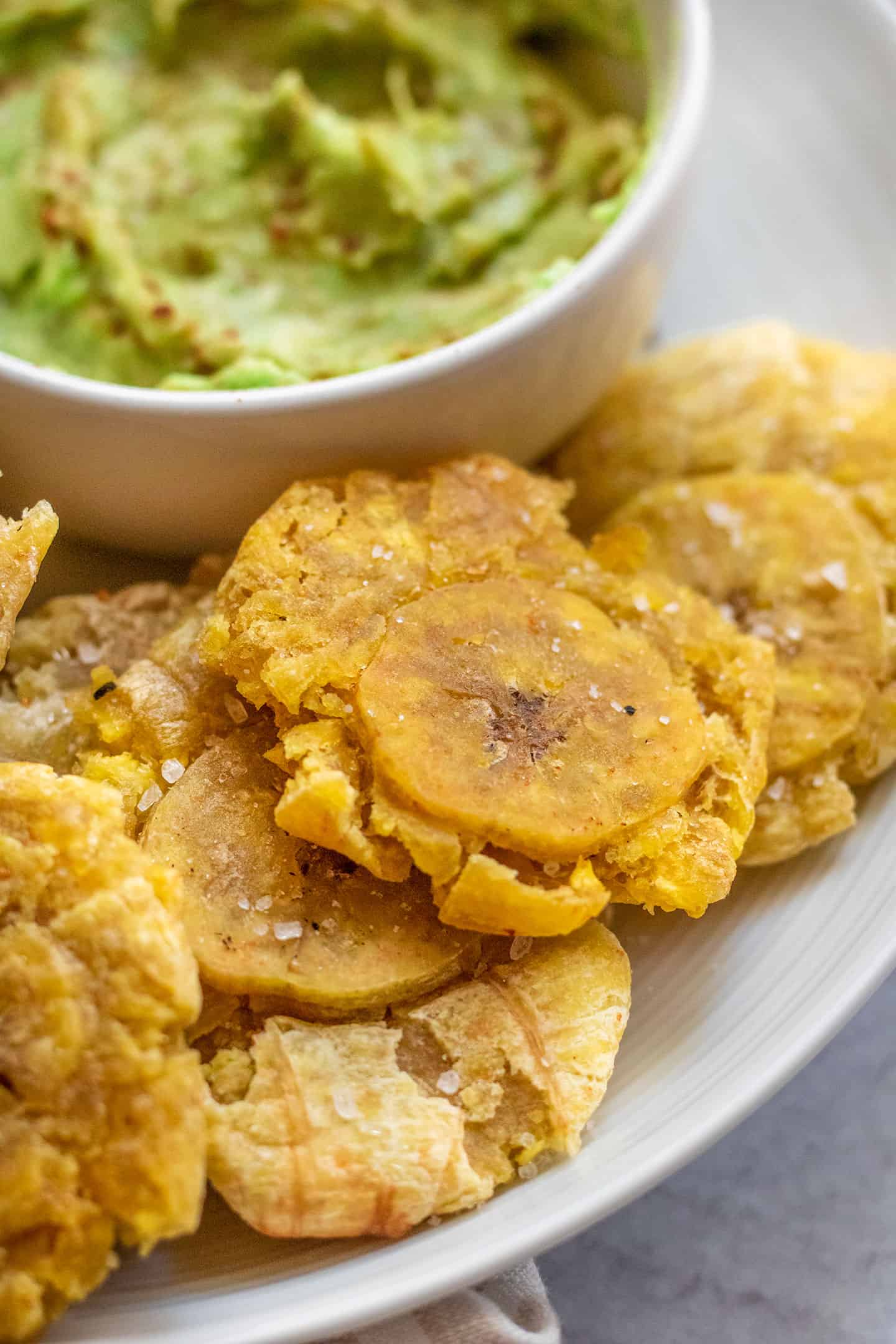 Deliciously cooked plantains